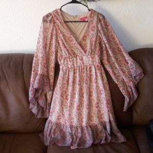 Betsey Johnson Floral Boho dress